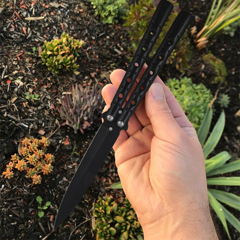 Miniatura 5 de Navaja Mariposa Cuchillo Portátil 9086